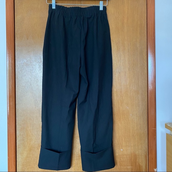 ZARA Pleated Cuffed Pants - Picture 2 of 6